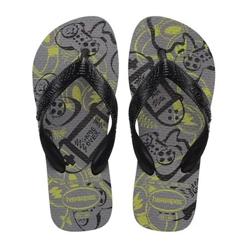 CHINELO HAVAIANAS KIDS ATHLETIC CINZA 23/24