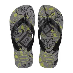 CHINELO HAVAIANAS KIDS ATHLETIC CINZA 23/24