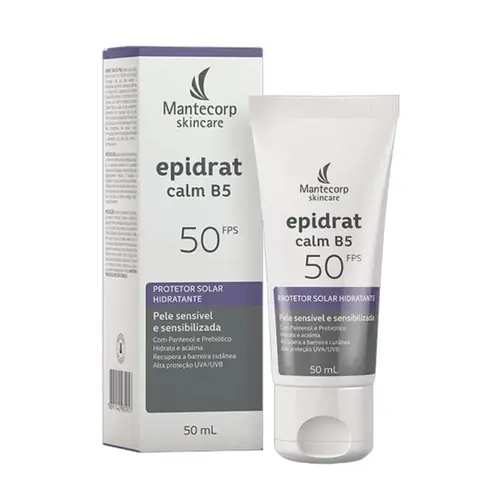 MANTECORP PROTETOR SOLAR FACIAL EPIDRAT CALM B5 FPS50 50ML