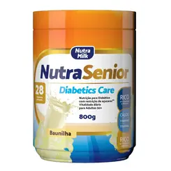 NUTRASENIOR DIABETICS CARE BAUNILHA 800G