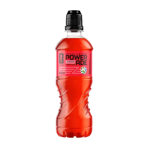 ISOTÔNICO POWERADE ATAQUE CITRUS KICK 500ML
