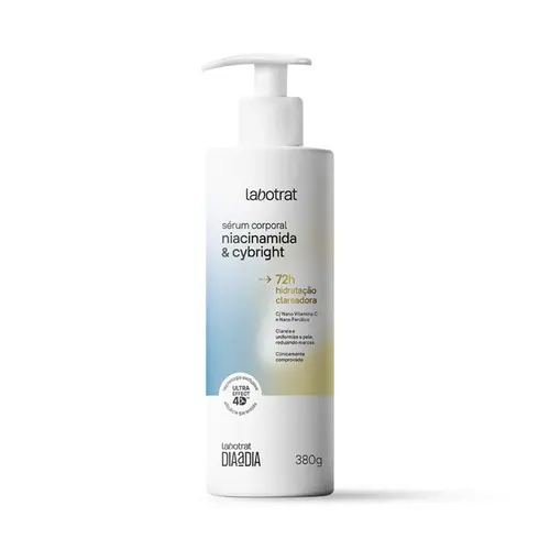 SERUM CORPORAL LABOTRAT NIACINAMIDA CYBRIGHT - HIDRATAÇÃO CLAREADORA 380G