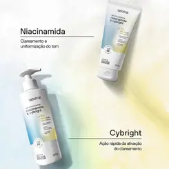 SERUM CORPORAL LABOTRAT NIACINAMIDA CYBRIGHT - HIDRATAÇÃO CLAREADORA 380G