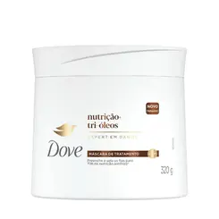 MASCARA DE TRATAMENTO DOVE NUTRIÇÃO TRI-OLEOS 320G