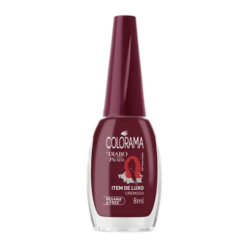 ESMALTE COLORAMA O DIABO VESTE PRADA - ITEM DE LUXO 8ML