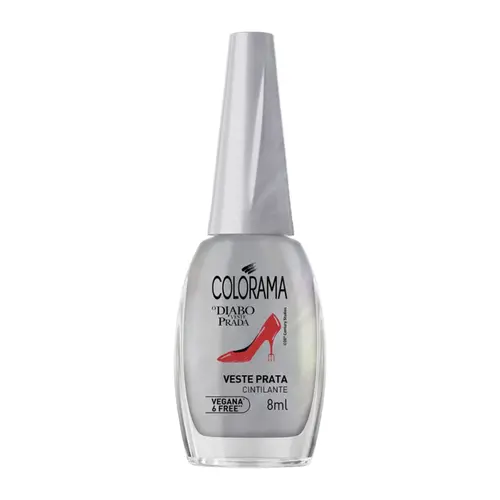 ESMALTE COLORAMA O DIABO VESTE PRADA - VESTE PRATA 8ML