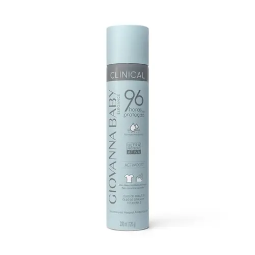 DESODORANTE AEROSOL GIOVANNA BABY CLINICAL 96H ELEGANCE 200ML