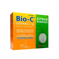 VITAMINA C EFERVESCENTES BIO C CITRUS 1G COM 30 COMPRIMIDOS
