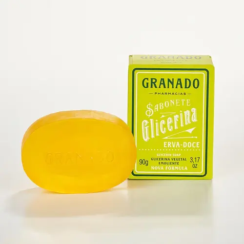 SABONETE EM BARRA GRANADO ERVA DOCE 90G