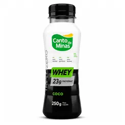 IOGURTE WHEY 23G TRIPLO ZERO CANTO DE MINAS COCO 250G