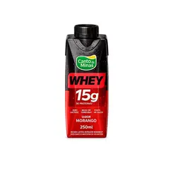 BEBIDA LACTEA CANTO DE MINAS WHEY 15G MORANGO 250G