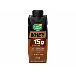 BEBIDA LACTEA CANTO DE MINAS WHEY 15G CHOCOLATE 250G