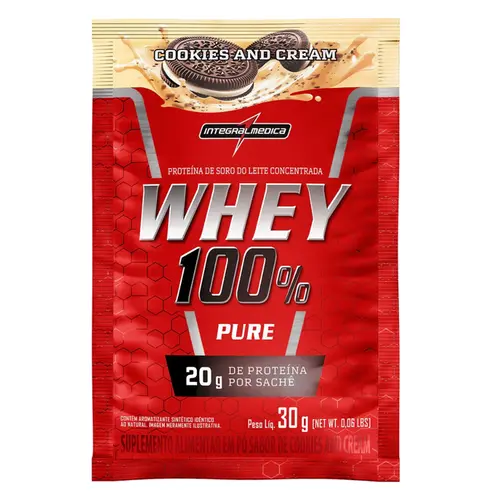 WHEY 100% SACHE INTEGRALMEDICA COOKIES 30G