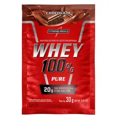 WHEY 100% SACHE INTEGRALMEDICA CHOCOLATE 30G