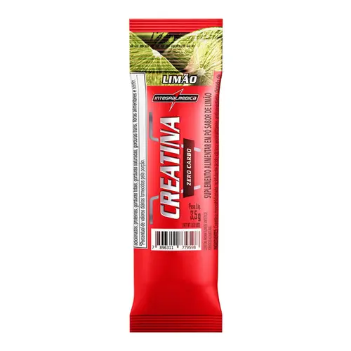 CREATINA INTEGRALMEDICA SACHE SABOR LIMAO 3,5G