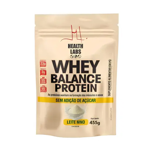 WHEY BALANCE PROTEIN HEALTH LABS LEITE NINHO 455G