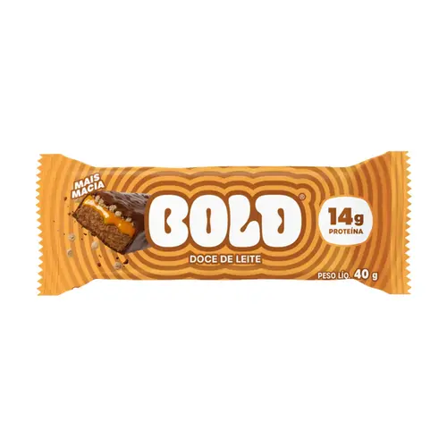 BARRA PROTEICA BOLD DOCE DE LEITE 40G