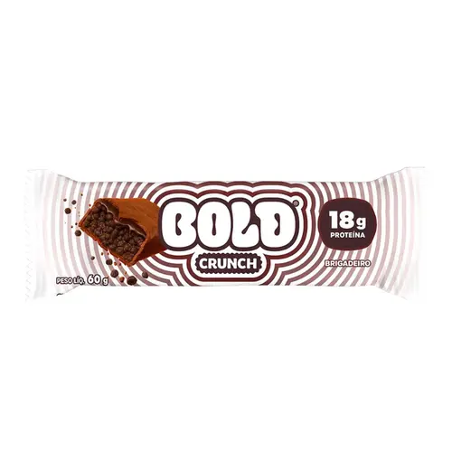 BARRA PROTEICA BOLD CRUNCH BRIGADEIRO 60G