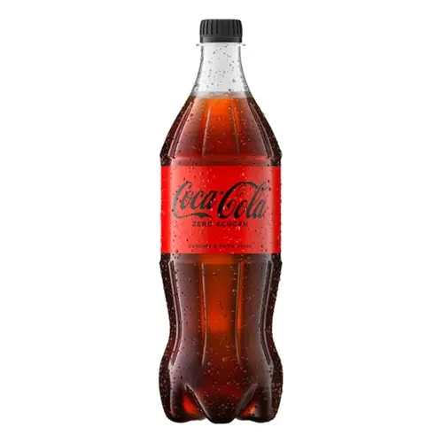 REFRIGERANTE COCA-COLA ZERO AÇUCAR 1L