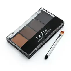 SOMBRA PARA SOBRANCELHAS RUBY ROSE 4 CORES HB-F572