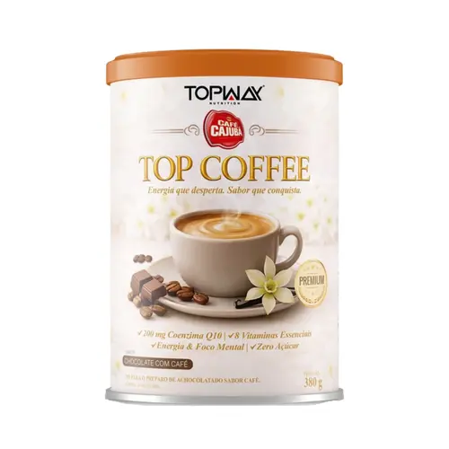 TOPCOFFEE TOPWAY CHOCOLATE COM CAFÉ 380G