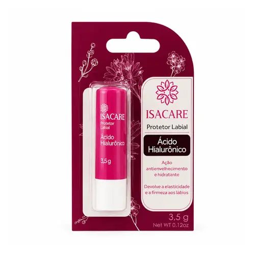 PROTETOR LABIAL ISACARE ACIDO HIALURONICO 3,5G