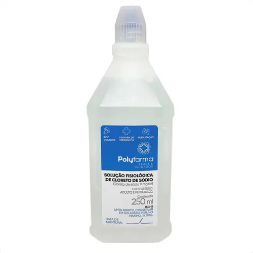 SORO FISIOLOGICO POLYFARMA 250ML
