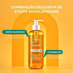 GEL DE LIMPEZA ACTINE OIL CONTROL REFIL 300G