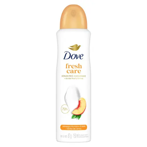 DESODORANTE AEROSOL DOVE FRESH CARE PESSEGO 150ML