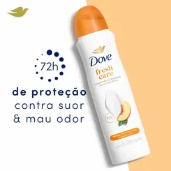 DESODORANTE AEROSOL DOVE FRESH CARE PESSEGO 150ML