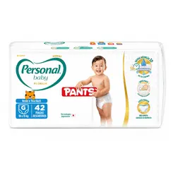 FRALDA PERSONAL PREMIUM PANTS G COM 42 UNIDADES