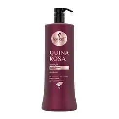SHAMPOO HASKELL QUINA ROSA - BRILHO INTENSO E MACIEZ 1L