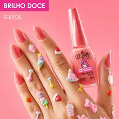 ESMALTE COLORAMA HELLO KITTY - BRILHO DOCE 8ML