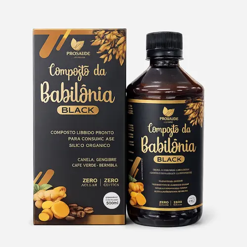 COMPOSTO DA BABILONIA BLACK 500ML