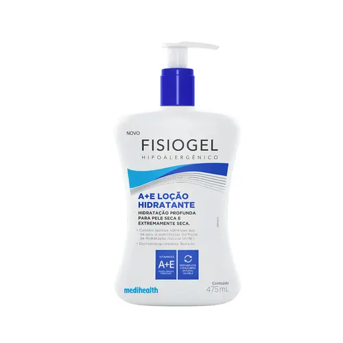 LOÇÃO HIDRATANTE FISIOGEL A+E PELE SECA 475ML