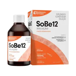 SUPLEMENTO SOBE12 SABOR MORANGO COM COLHER DOSADORA 150ML
