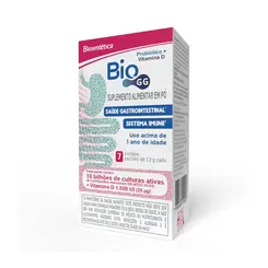 BIO GG 10 BI + VITAMINA D 1000UI COM 7 SACHES