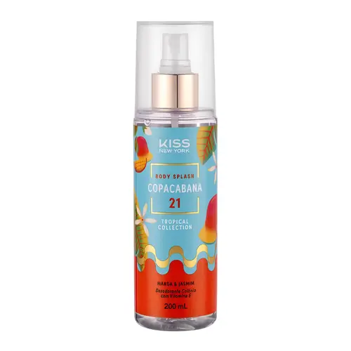BODY SPLASH KISS NEW YORK TROPICAL COPACABANA 21 200ML