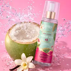 BODY SPLASH KISS NEW YORK TROPICAL PRAIA DO ROSA 48 200ML