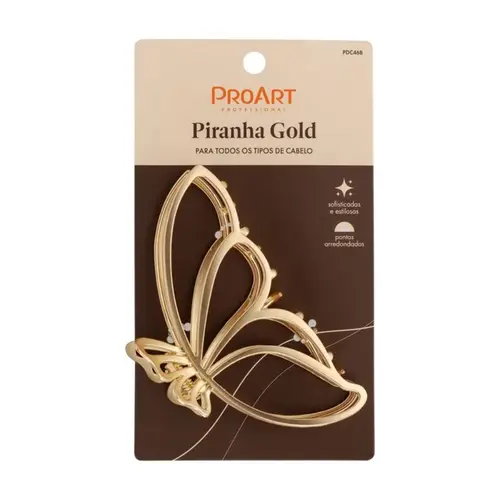 PIRANHA PROART GOLD BORBOLETA GRANDE