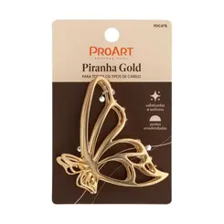 PIRANHA PROART GOLD BORBOLETA PEQUENA