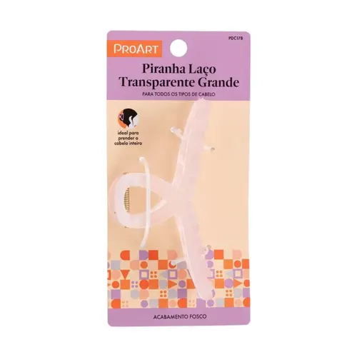 PIRANHA PROART LAÇO TRANSPARENTE GRANDE
