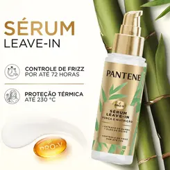 SERUM LEAVE IN PANTENE FORÇA E NUTRIÇÃO BAMBU 95ML