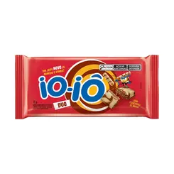 BARRA DE CHOCOLATE HERSHEY'S IOIO MIX DUO AO LEITE E BRANCO 75G