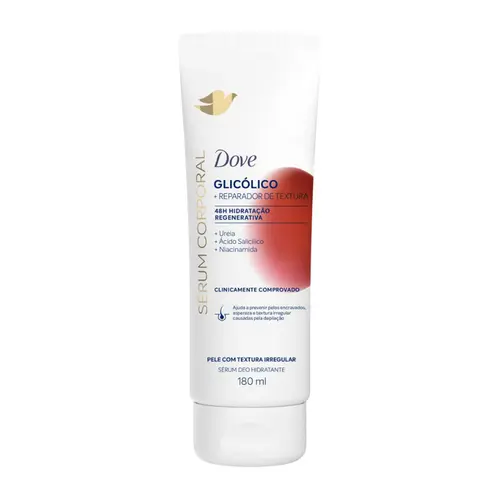 SÉRUM HIDRATANTE CORPORAL DOVE GLICÓLICO BISNAGA 180ML
