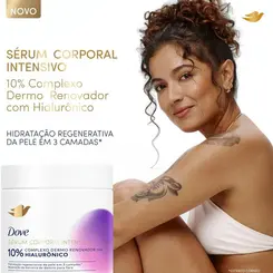 SÉRUM HIDRATANTE CORPORAL DOVE INTENSIVO HIALURÔNICO 450G