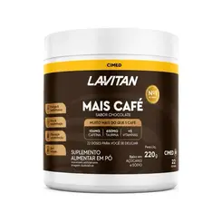 SUPLEMENTO LAVITAN MAIS CAFÉ EM PÓ SABOR CHOCOLATE 220G