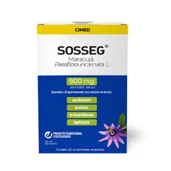 SOSSEG 500MG COM 30 COMPRIMIDOS REVESTIDOS