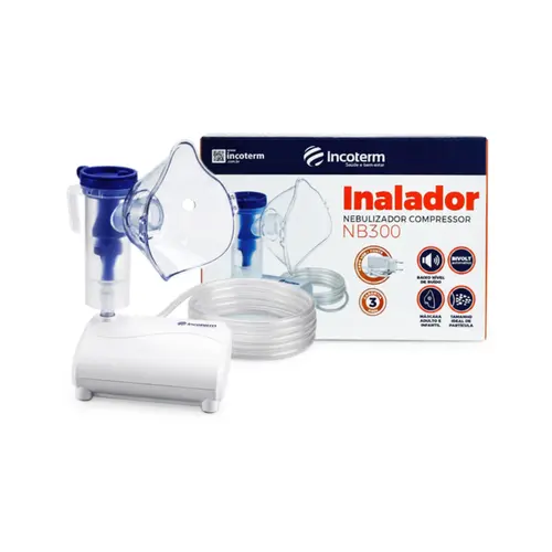 NEBULIZADOR INALADOR COMPRESSOR INCOTERM NB300