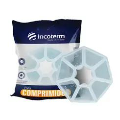 PORTA-COMPRIMIDOS INCOTERM PARA 7 DIAS TRANSPARENTE
